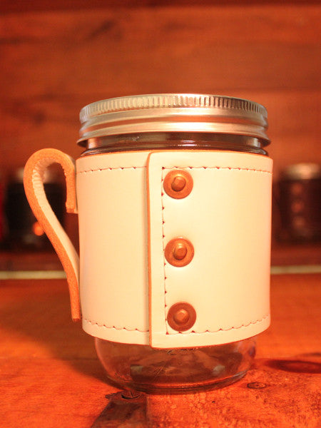 Leather Mason Jar Mug – Ellicott & Co.