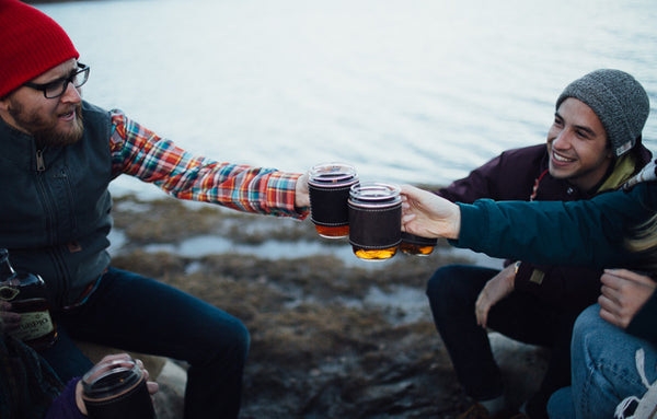 Holdster Cross Stitch Four Pack with Coasters