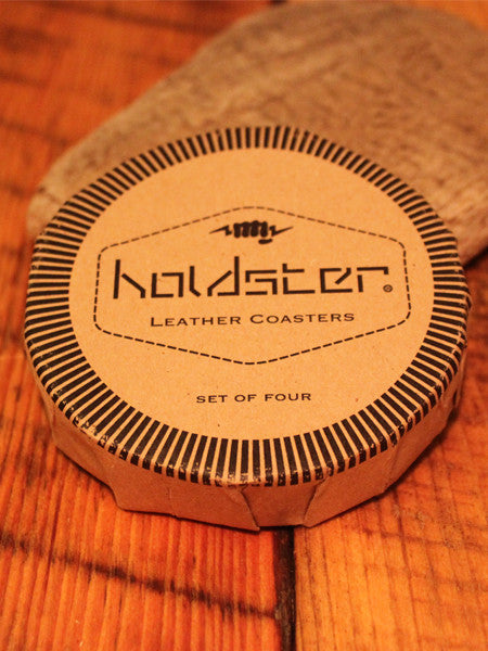 Holdster Fist Leather Coasters