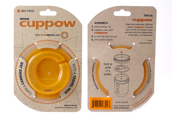 orange cuppow with straw tek