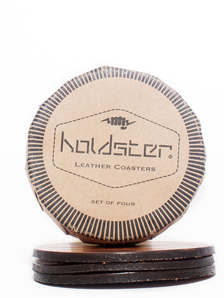 Holdster Fist Leather Coasters