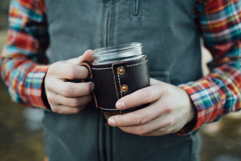 Ball Mason Jar Mug with Handle at